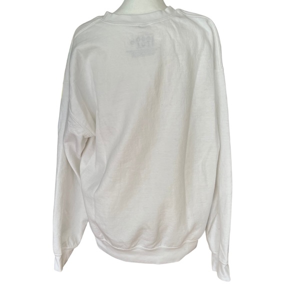 Taylor Swift 1989 Taylor’s Version White Crewneck • Size Large • Good Condition - Picture 5 of 8